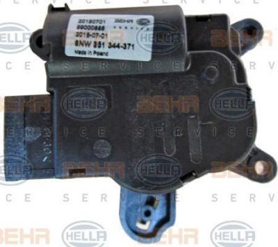 Hella 6NW 351 344-371 регулировочный элемент, смесительный клапан на AUDI A3 (8P1)