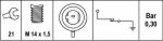 HELLA Датчик давления масла Fiat, Peugeot, Opel CDTi (62 40 415, 6ZL003259-601)