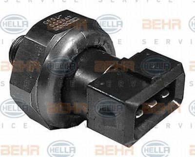 HELLA Датчик давления кондиционера MB W168/W202/W210/W140/W220/W638/W639/Sprinter(901/902/903/904) 91-06 (6395420818, 6ZL351028-161)