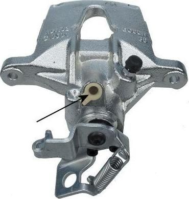 Hella 8AC 355 383-551 тормозной суппорт на FORD MONDEO III седан (B4Y)