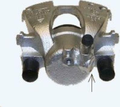 Hella 8AC 355 387-121 тормозной суппорт на FIAT PUNTO (188)