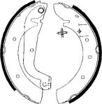 HELLA PAGID 8DB 355 001-451 барабанные тормозные колодки 254 мм Fiat Ducato 280, 290, Peugeot J5, Citroen C25