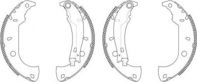 Hella 8DB 355 003-361 комплект тормозных колодок на ALFA ROMEO 146 (930)