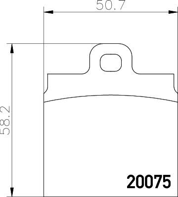 Hella 8DB 355 006-521 комплект тормозных колодок, дисковый тормоз на VW KAEFER кабрио (15)