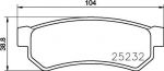 Hella 8DB 355 019-591 комплект тормозных колодок, дисковый тормоз на CHEVROLET LACETTI (J200)