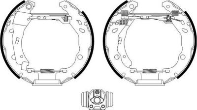 Hella 8DB 355 022-601 комплект тормозных колодок на RENAULT THALIA I (LB0/1/2_)