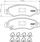 Hella 8DB355011691 Тормозные колодки дисковые