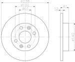 Hella 8DD 355 101-241 тормозной диск на RENAULT LOGAN I универсал (KS_)
