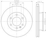 Hella 8DD 355 117-621 тормозной диск на MERCEDES-BENZ SPRINTER 3,5-t c бортовой платформой/ходовая часть (906)