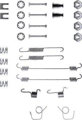 Hella 8DZ 355 200-021 комплектующие, тормозная колодка на PEUGEOT 309 II (3C, 3A)