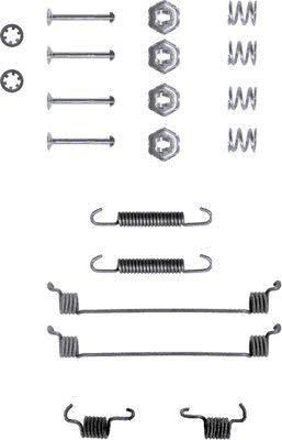 Hella 8DZ 355 200-071 комплектующие, тормозная колодка на PEUGEOT 306 (7B, N3, N5)