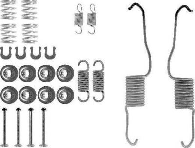 Hella 8DZ 355 200-161 комплектующие, тормозная колодка на TOYOTA PICNIC (_XM10)