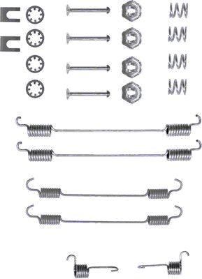 Hella 8DZ 355 200-371 комплектующие, тормозная колодка на PEUGEOT 306 Наклонная задняя часть (7A, 7C, N3, N5)