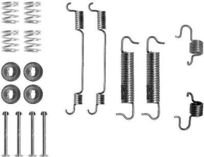 Hella 8DZ 355 200-531 комплектующие, тормозная колодка на RENAULT MASTER II фургон (FD)