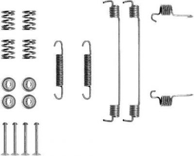 Hella 8DZ 355 201-081 комплектующие, тормозная колодка на SMART CABRIO (450)
