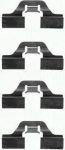Hella 8DZ 355 202-621 комплектующие, колодки дискового тормоза на ALFA ROMEO 146 (930)
