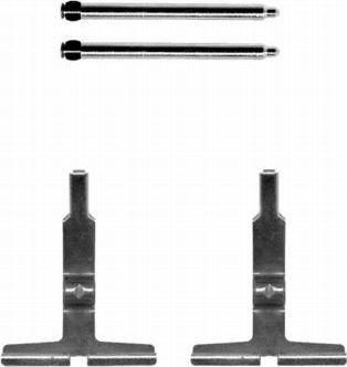 Hella 8DZ 355 204-061 комплектующие, колодки дискового тормоза на MERCEDES-BENZ C-CLASS купе (CL203)