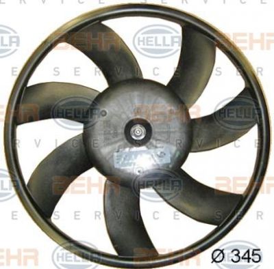 Hella 8EW 351 041-661 вентилятор, охлаждение двигателя на OPEL MERIVA B