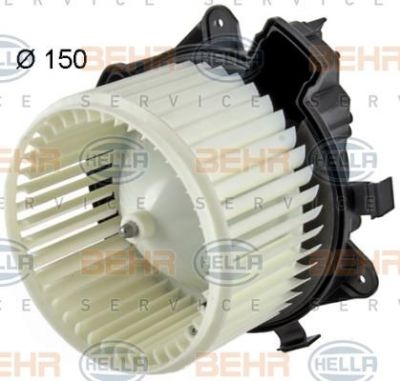 Hella 8EW 351 042-691 вентилятор салона на FIAT STILO (192)