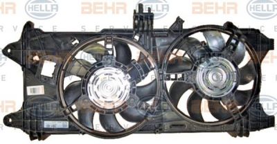 Hella 8EW 351 149-101 вентилятор, охлаждение двигателя на FIAT DOBLO вэн (223, 119)