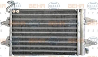 Hella 8FC 351 301-534 конденсатор, кондиционер на SKODA FABIA Combi (6Y5)