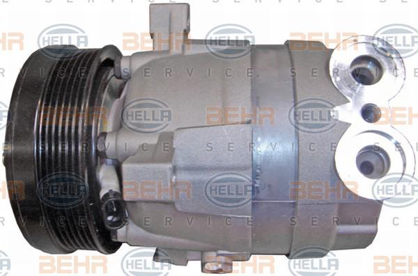 Hella 8FK 351 102-011 компрессор, кондиционер на OPEL ASTRA F Наклонная задняя часть (53_, 54_, 58_, 59_)