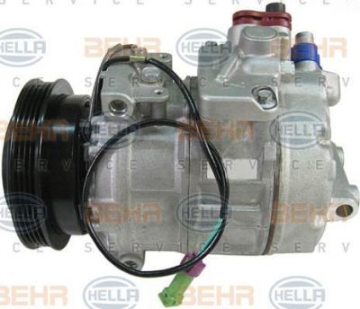 Hella 8FK 351 108-071 компрессор, кондиционер на SKODA SUPERB (3U4)