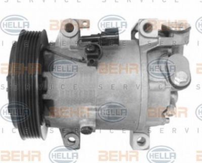 Hella 8FK 351 109-771 компрессор, кондиционер на NISSAN ALMERA II Hatchback (N16)