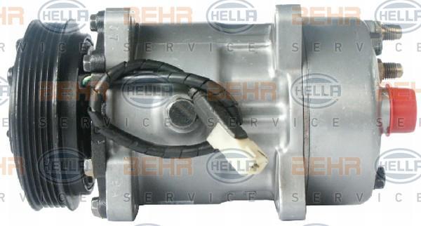 Hella 8FK 351 119-551 компрессор, кондиционер на PEUGEOT 405 I Break (15E)