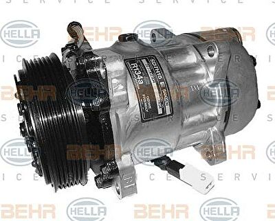 Hella 8FK 351 126-361 компрессор, кондиционер на PEUGEOT 405 II (4B)