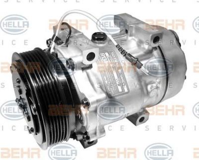 Hella 8FK 351 127-061 компрессор, кондиционер на RENAULT MEGANE I (BA0/1_)