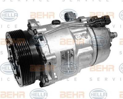 Hella 8FK 351 127-351 компрессор, кондиционер на VW GOLF IV (1J1)