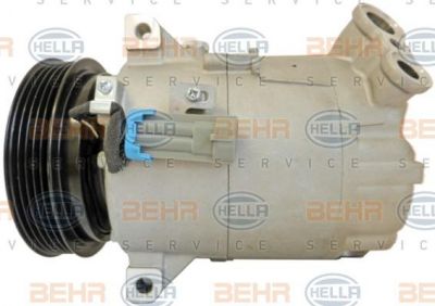 Hella 8FK 351 128-541 компрессор, кондиционер на OPEL VECTRA B (36_)