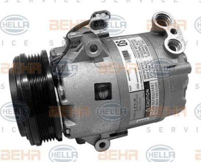 Hella 8FK 351 134-091 компрессор, кондиционер на OPEL ASTRA G универсал (F35_)