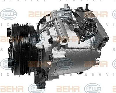 Hella 8FK 351 134-141 компрессор, кондиционер на HONDA CIVIC VI Hatchback (EJ, EK)