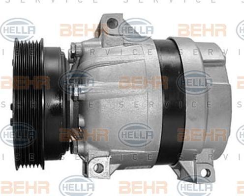 Hella 8FK 351 134-381 компрессор, кондиционер на RENAULT MEGANE I Cabriolet (EA0/1_)
