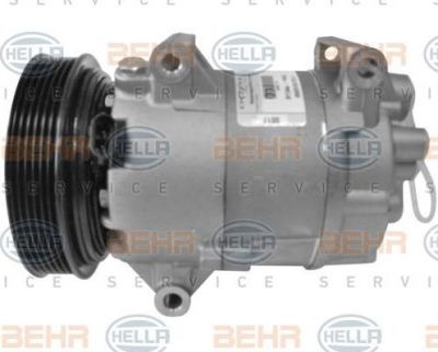 Hella 8FK 351 135-041 компрессор, кондиционер на RENAULT MEGANE II седан (LM0/1_)