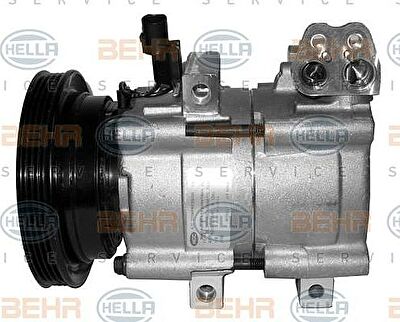Hella 8FK 351 273-011 компрессор, кондиционер на HYUNDAI LANTRA II Wagon (J-2)