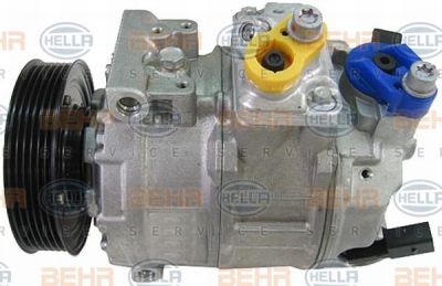 Hella 8FK 351 316-461 компрессор, кондиционер на SEAT LEON (1P1)