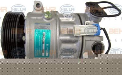 Hella 8FK 351 340-291 компрессор, кондиционер на OPEL INSIGNIA