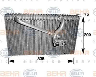 Hella 8FV 351 210-681 испаритель, кондиционер на OPEL VECTRA B универсал (31_)