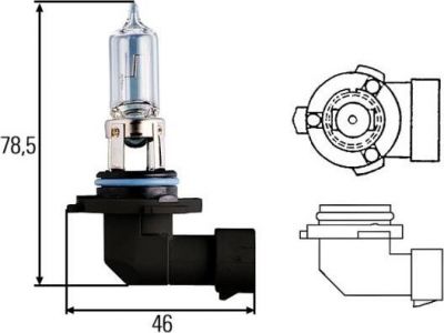 Hella 8GH 005 635-181 лампа накаливания, фара рабочего освещения на JOHN DEERE Series 8