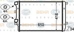 Hella 8MK 376 726-704 радиатор, охлаждение двигателя на SKODA OCTAVIA Combi (1Z5)
