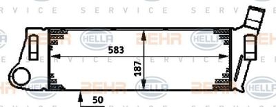 HELLA Интеркулер 8ML376719-031 (8ML376719-031)