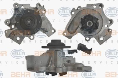 Hella 8MP 376 800-781 водяной насос на MAZDA 323 S VI (BJ)