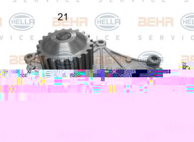 Hella 8MP 376 801-054 водяной насос на PEUGEOT 208