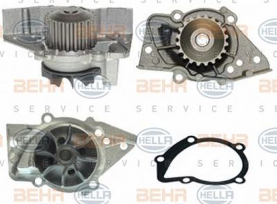 Hella 8MP 376 801-621 водяной насос на PEUGEOT PARTNER фургон (5)
