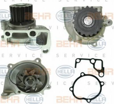 Hella 8MP 376 802-221 водяной насос на MAZDA PREMACY (CP)