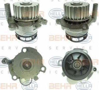 Hella 8MP 376 802-471 водяной насос на AUDI A3 Sportback (8PA)