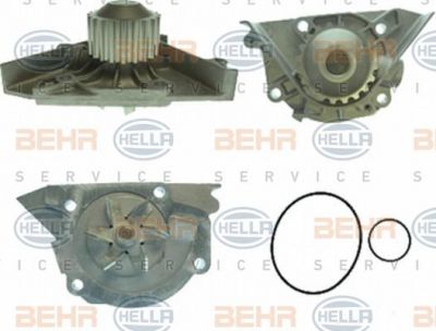 Hella 8MP 376 808-061 водяной насос на PEUGEOT 206 SW (2E/K)